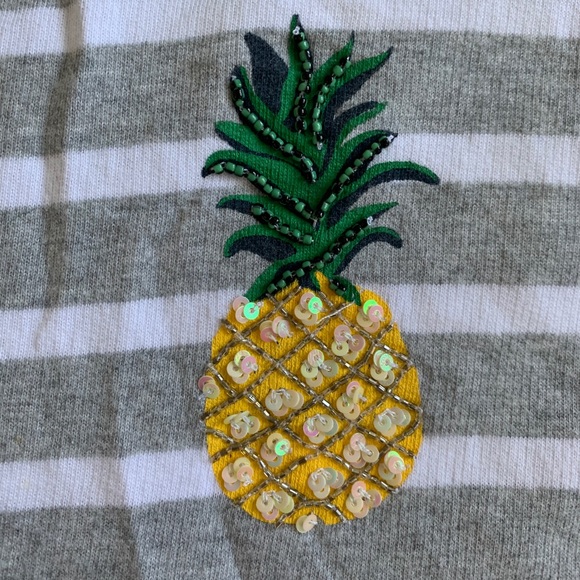Crown and Ivy striped pineapple shirt - Picture 4 of 5